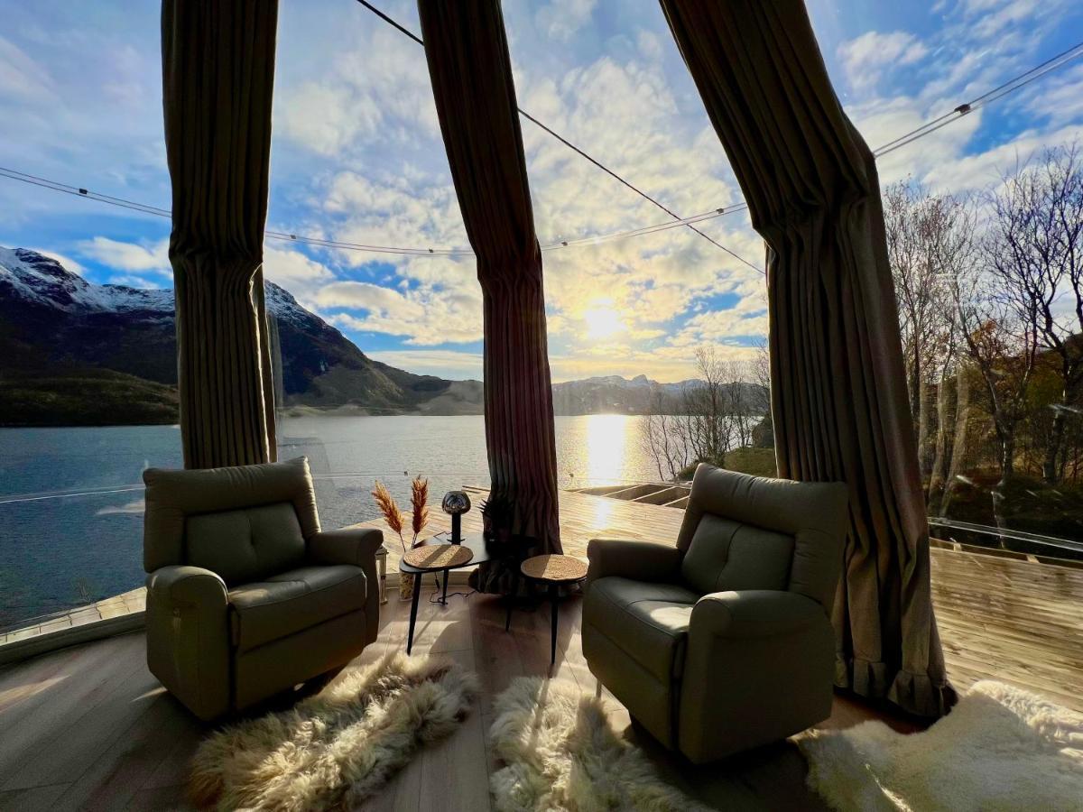 Lofoten Glampingdome Myrland Exterior foto