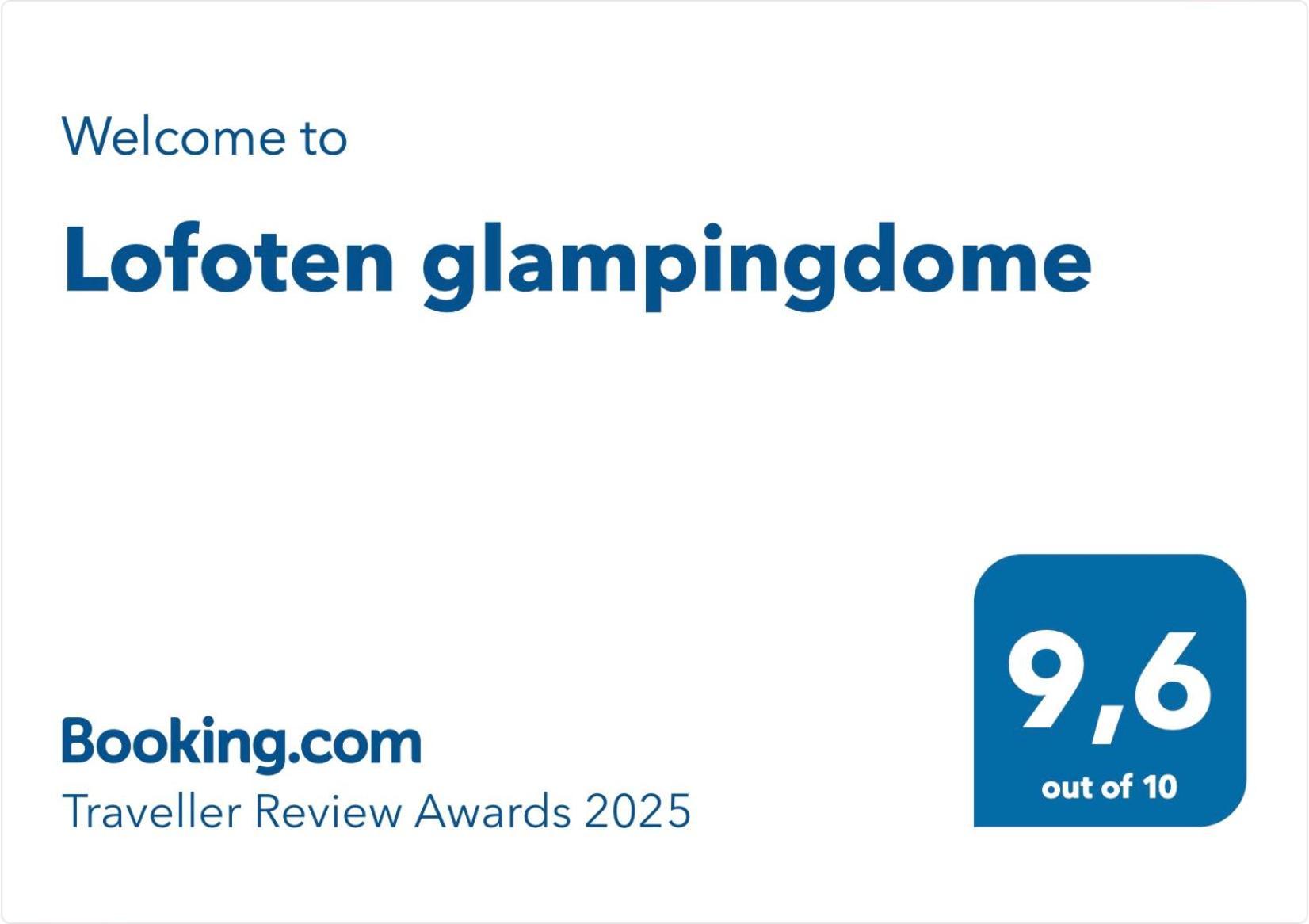 Lofoten Glampingdome Myrland Exterior foto